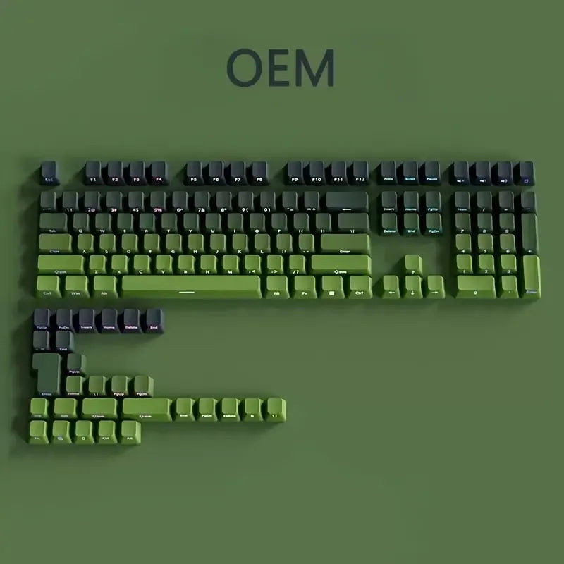 OEM Profile Gradient Backlit Keycaps