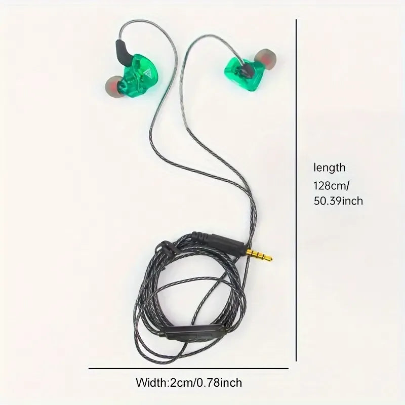 URIZONS Transparent Dynamic 3.5mm Headphones