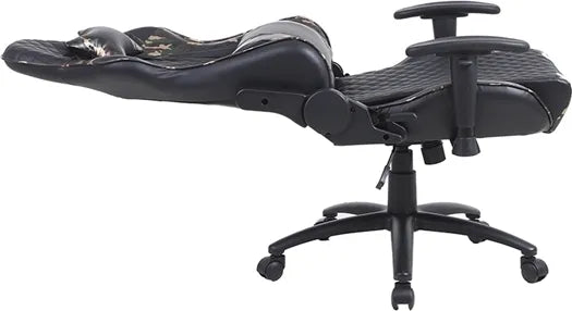 Zita Plus A6110 Artificial Leather Gaming Chair with Adjustable Arms Army