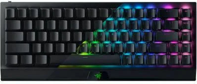 Razer BlackWidow V3 Mini Phantom Edition Wireless Gaming Mechanical Keyboard 65% with Razer Yellow switches and RGB lighting (English US)