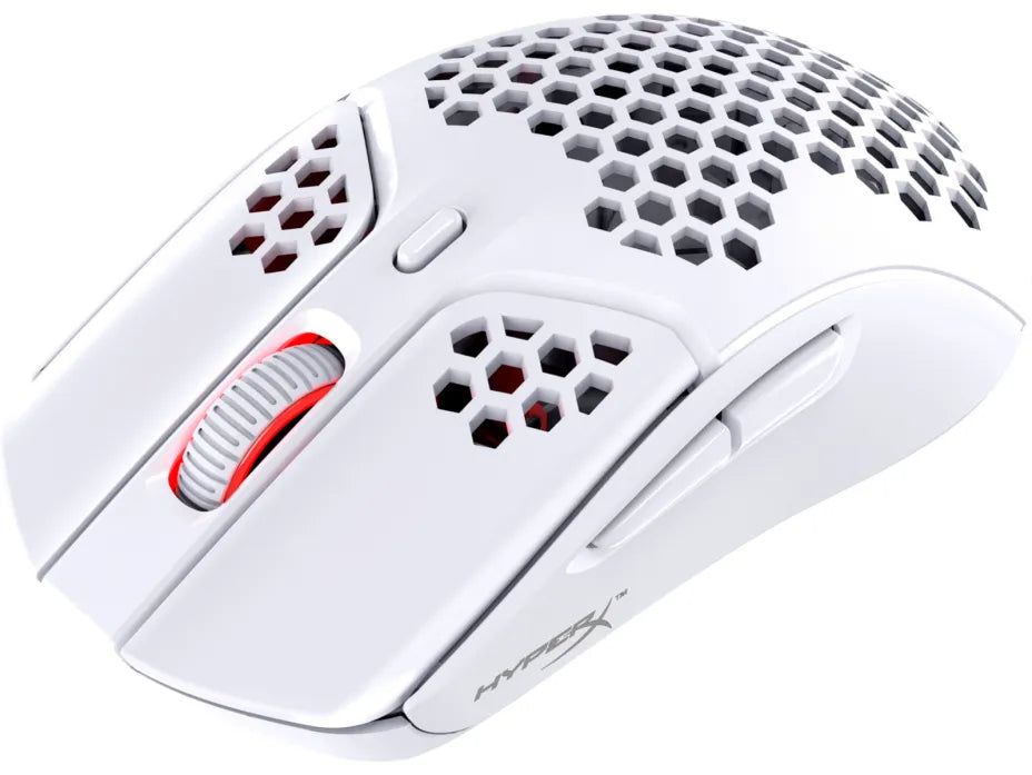 HyperX Pulsefire Haste Wireless RGB Gaming Mouse 16000 DPI White
