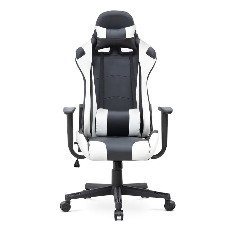 Megapap Alonso Artificial Leather Gaming Chair White / Black