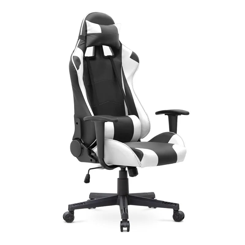 Megapap Alonso Artificial Leather Gaming Chair White / Black