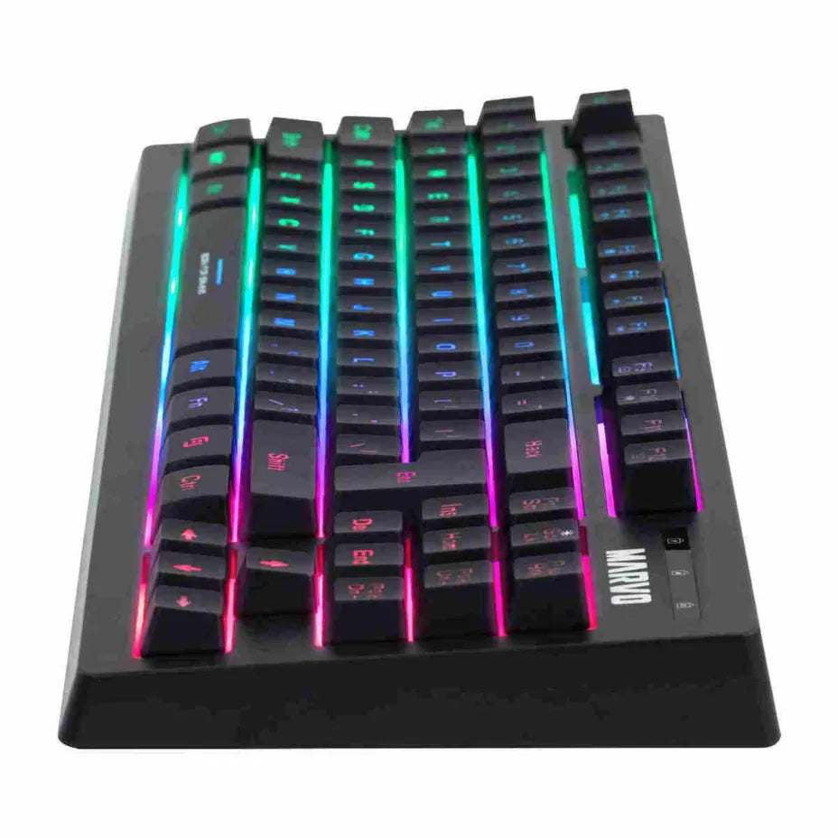 Marvo K607 Gaming Keyboard Tenkeyless with RGB lighting (English US)