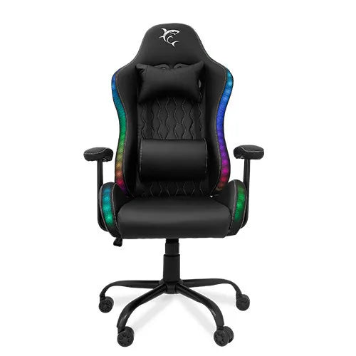 White Shark 107-01-000505 Gaming Chair with RGB Lighting White