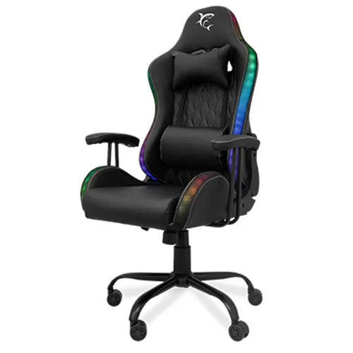 White Shark 107-01-000505 Gaming Chair with RGB Lighting White