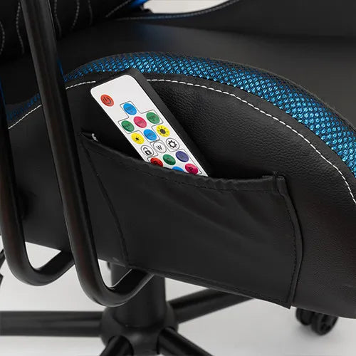 White Shark 107-01-000505 Gaming Chair with RGB Lighting White