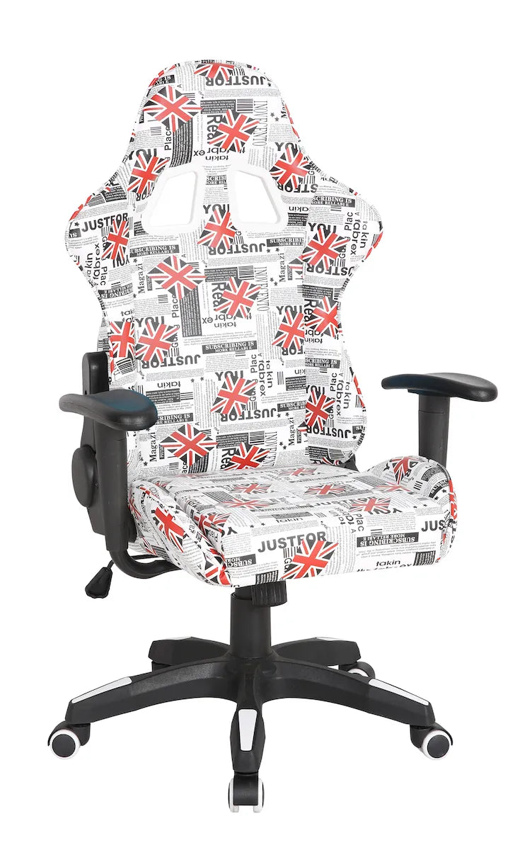US93 London Artificial Leather Gaming Chair Multicolour