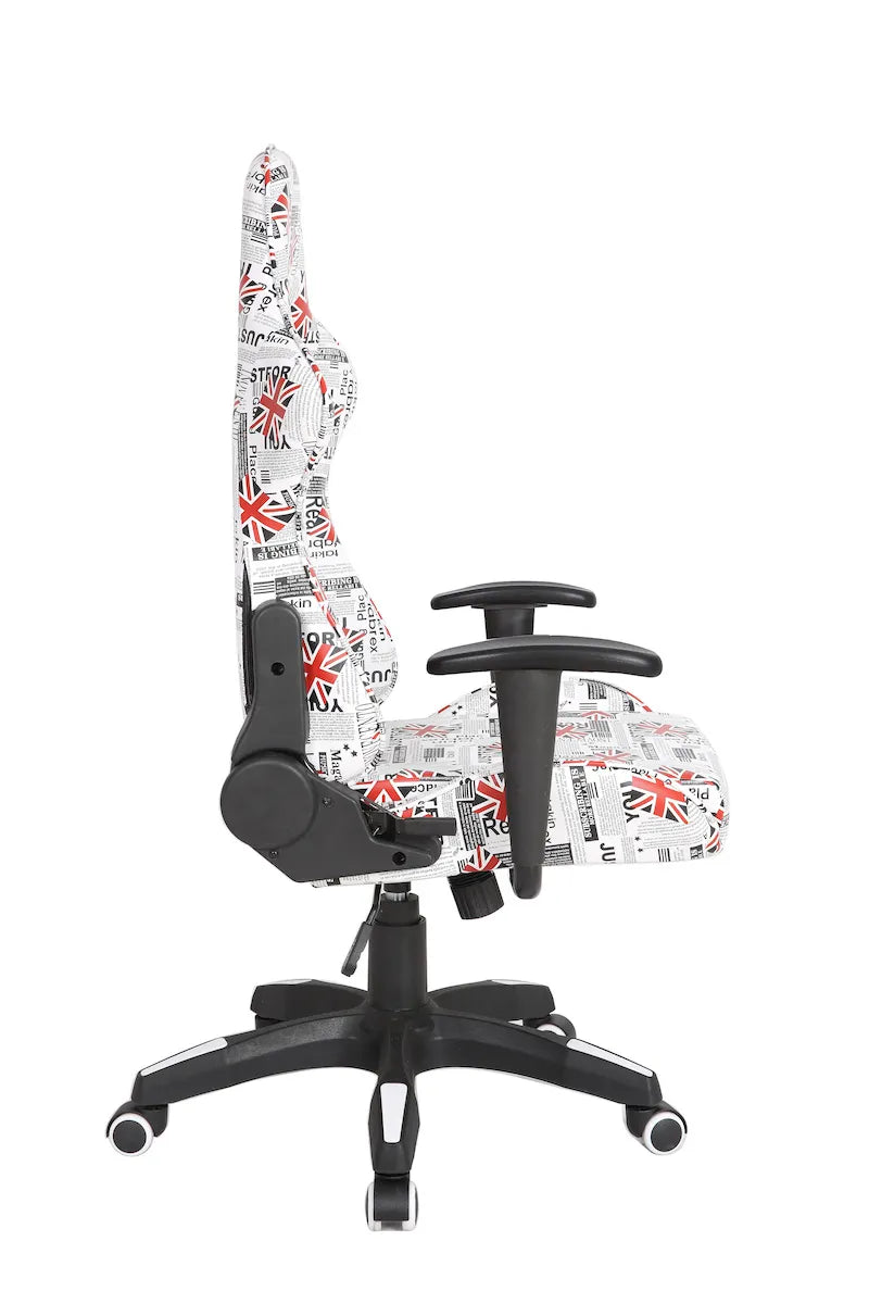 US93 London Artificial Leather Gaming Chair Multicolour