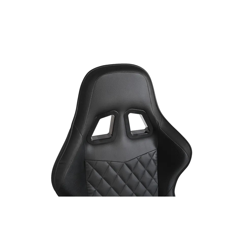 Liberta Ranger Artificial Leather Gaming Chair with Adjustable Arms Black