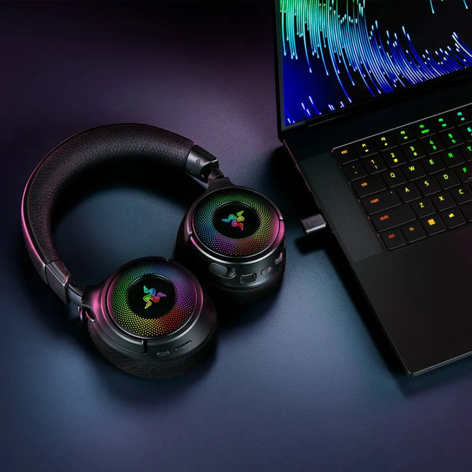 Razer Kraken V4 Wireless Over Ear Gaming Headset with Connection Bluetooth / USB