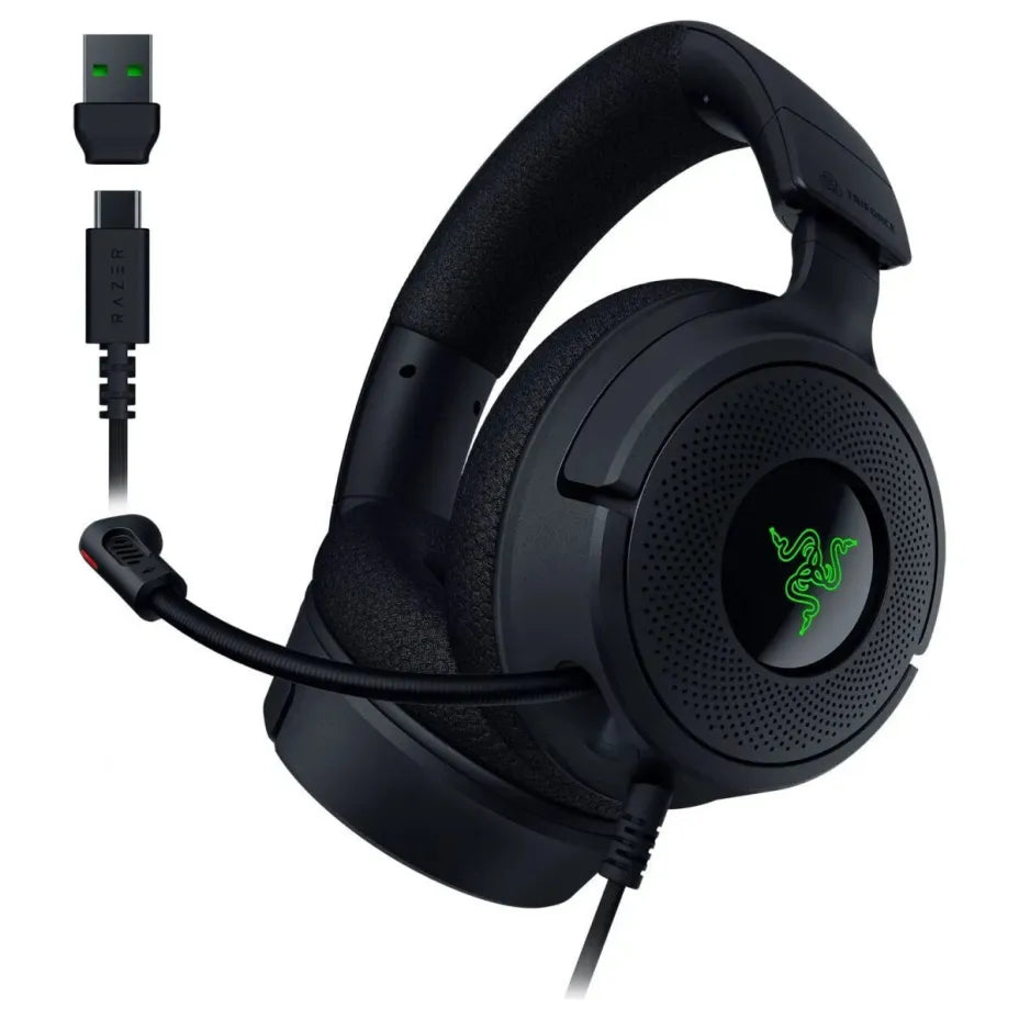 Razer Kraken V4 X Over Ear Gaming Headset with Connection USB