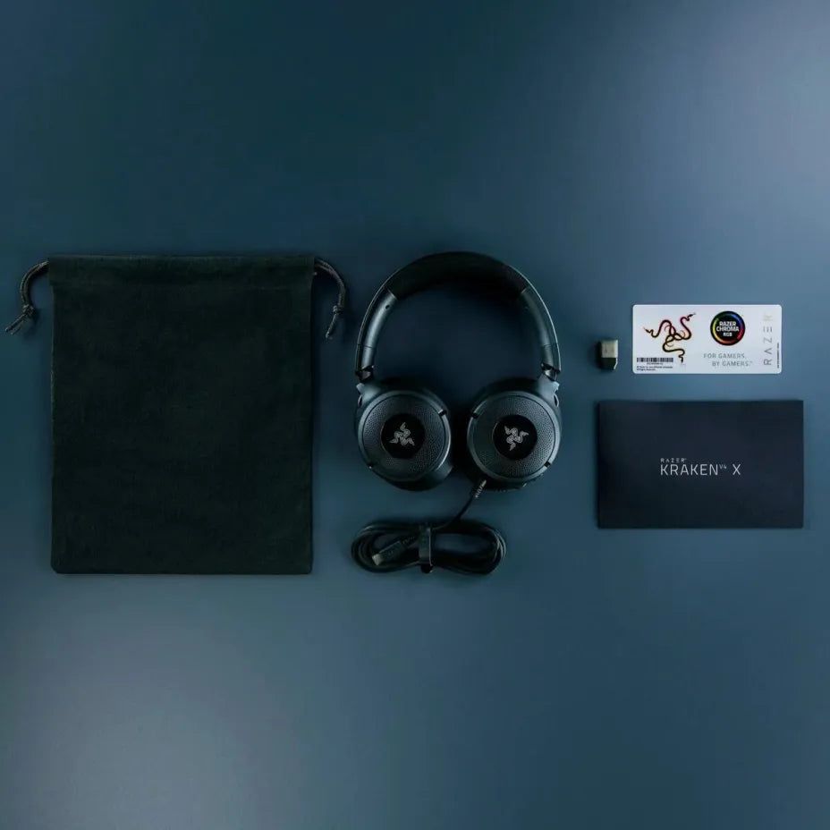 Razer Kraken V4 X Over Ear Gaming Headset with Connection USB