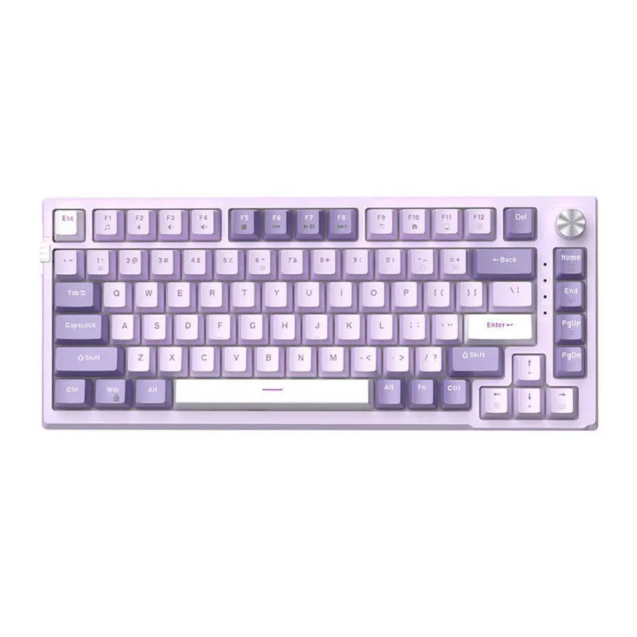 MageGee SKY81 Gaming Mechanical Keyboard Tenkeyless with RGB lighting (English US) Violet