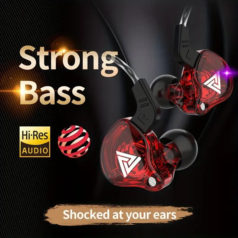 URIZONS Transparent Dynamic 3.5mm Headphones