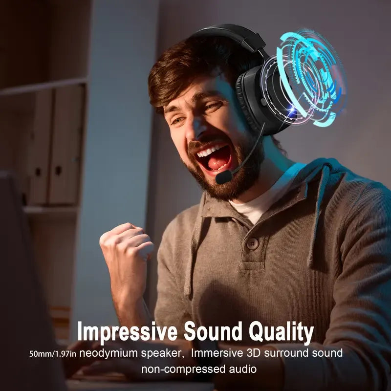 Gaming Headphones Over-Ear Gaming Headset