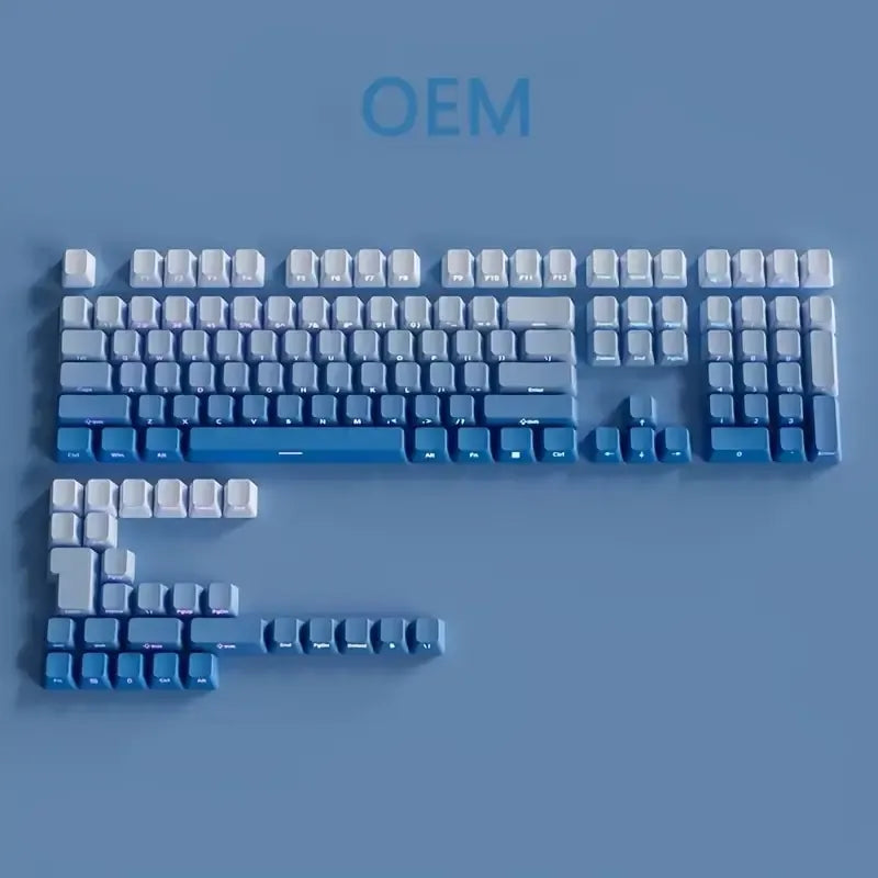 OEM Profile Gradient Backlit Keycaps