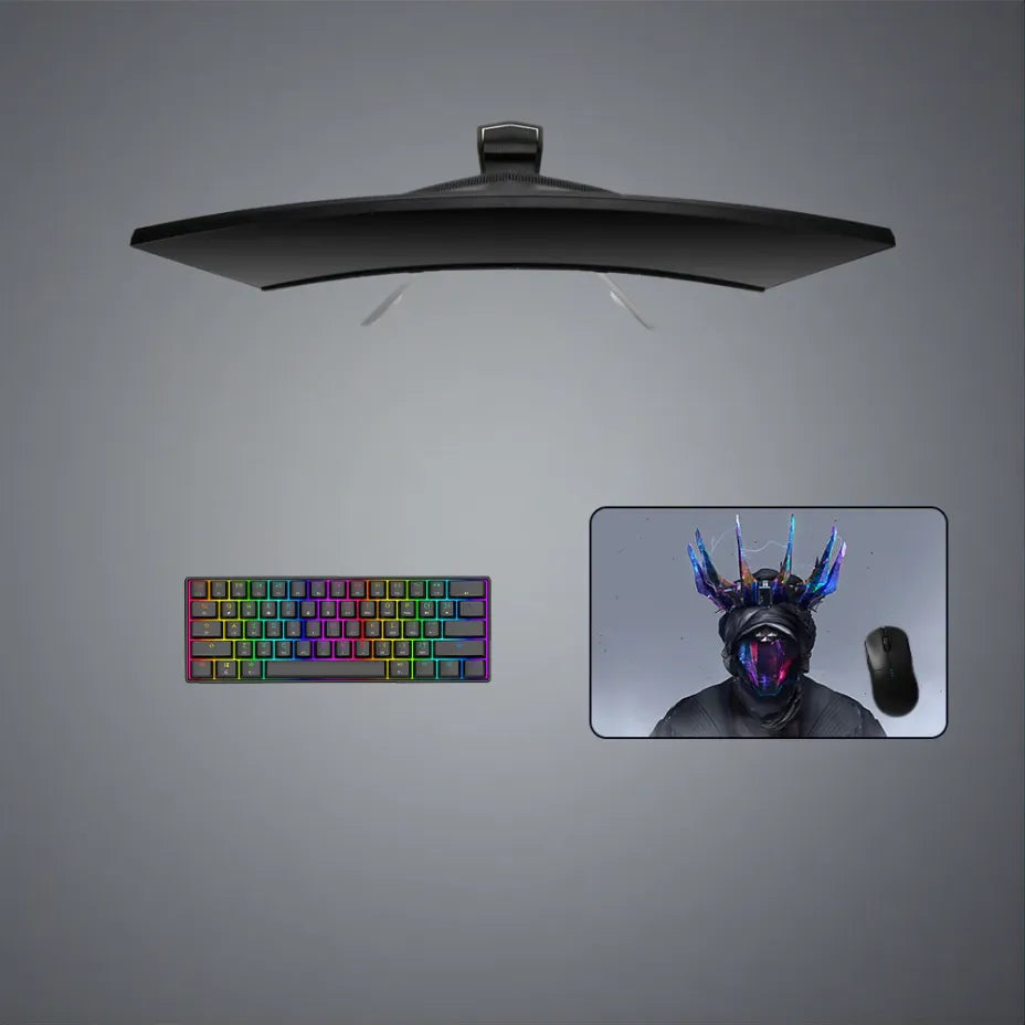 Destiny Crown Design S Size Gaming Mouse Pad, Computer Desk Mat