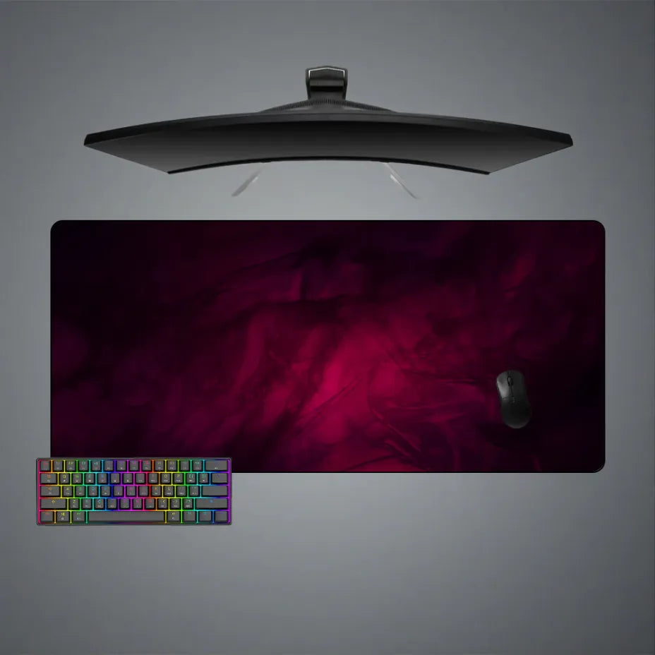 Doppler Red Design XL Size Gaming Mouse Pad, Computer Desk Mat