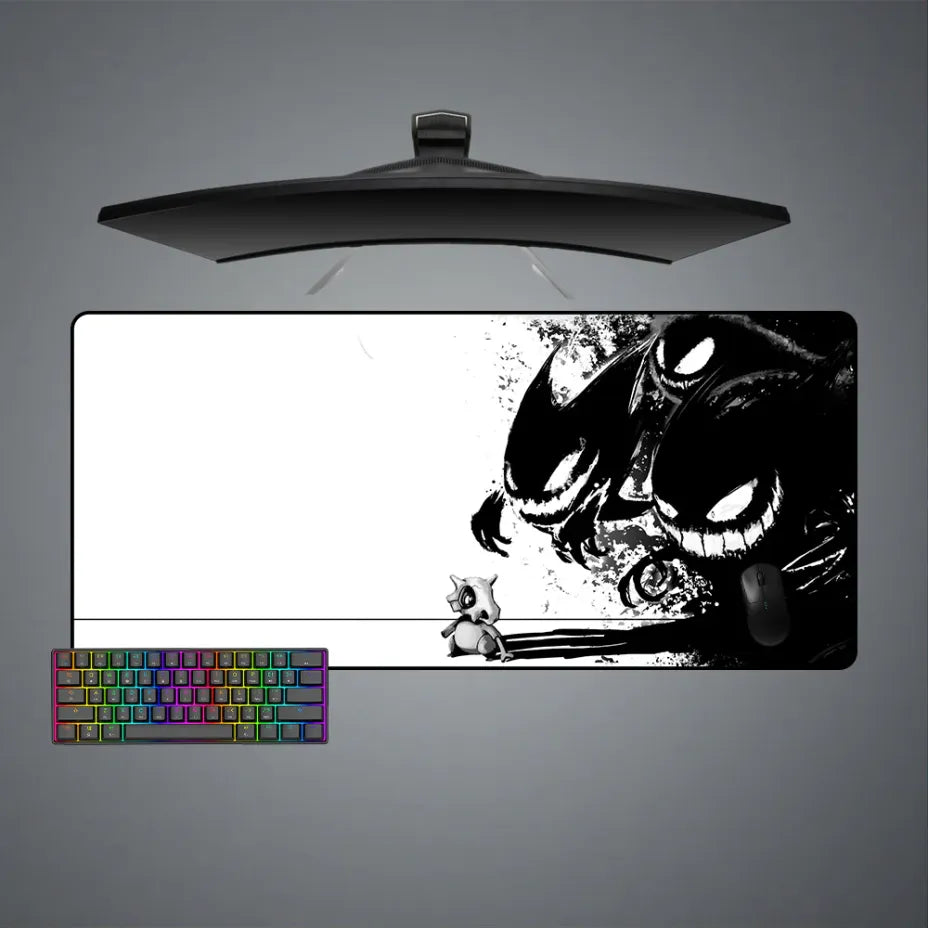 Pokemon Cubone Design XL Size Gaming Mouse Pad, Computer Desk Mat