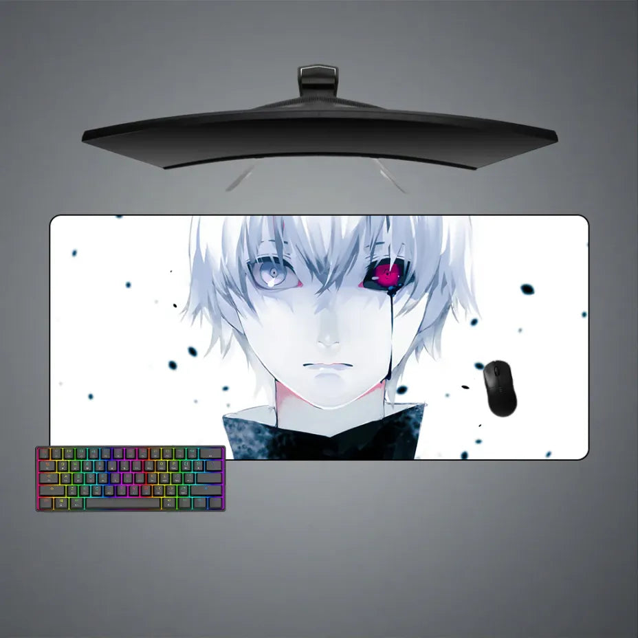 Ken Kaneki Eyes Design XL Size Gaming Mouse Pad, Computer Desk Mat