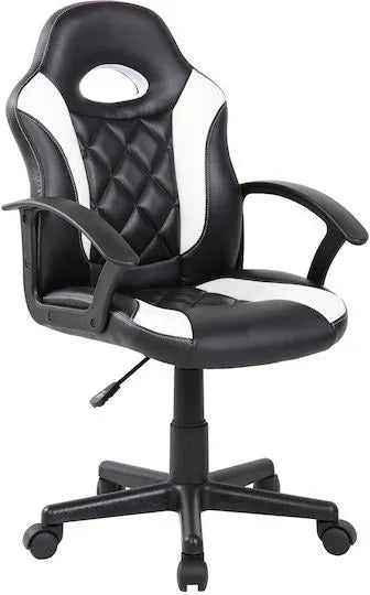 Kiwari Klaus Artificial Leather Gaming Chair Black