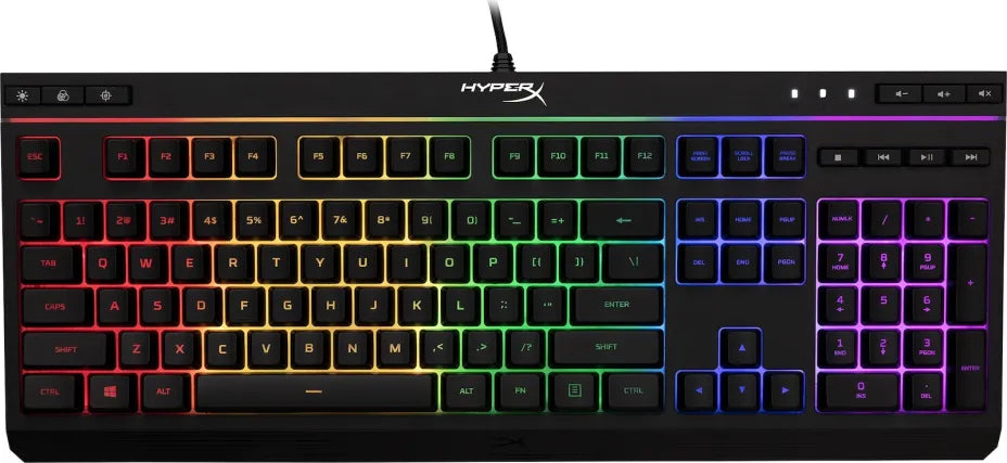 HyperX Alloy Core RGB Gaming Keyboard with RGB lighting (English US)