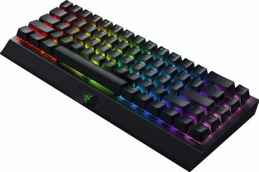 Razer BlackWidow V3 Mini Phantom Edition Wireless Gaming Mechanical Keyboard 65% with Razer Yellow switches and RGB lighting (English US)