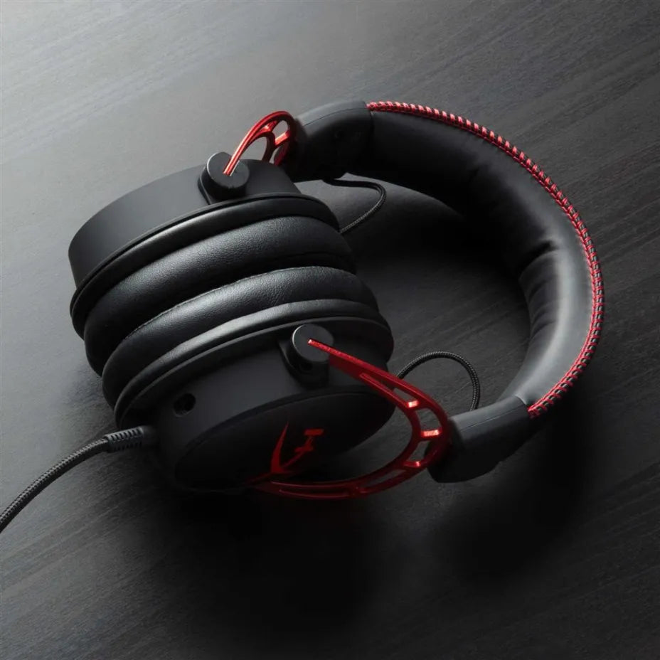 HyperX Cloud Alpha Over Ear Gaming Headset with Connection 3.5mm / 2x3.5mm Red