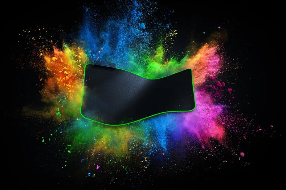 Razer XXL Gaming Mouse Pad with RGB Lighting Pink Extended Quartz Pink 920mm Goliathus Chroma(NOT HANDCRAFTED)