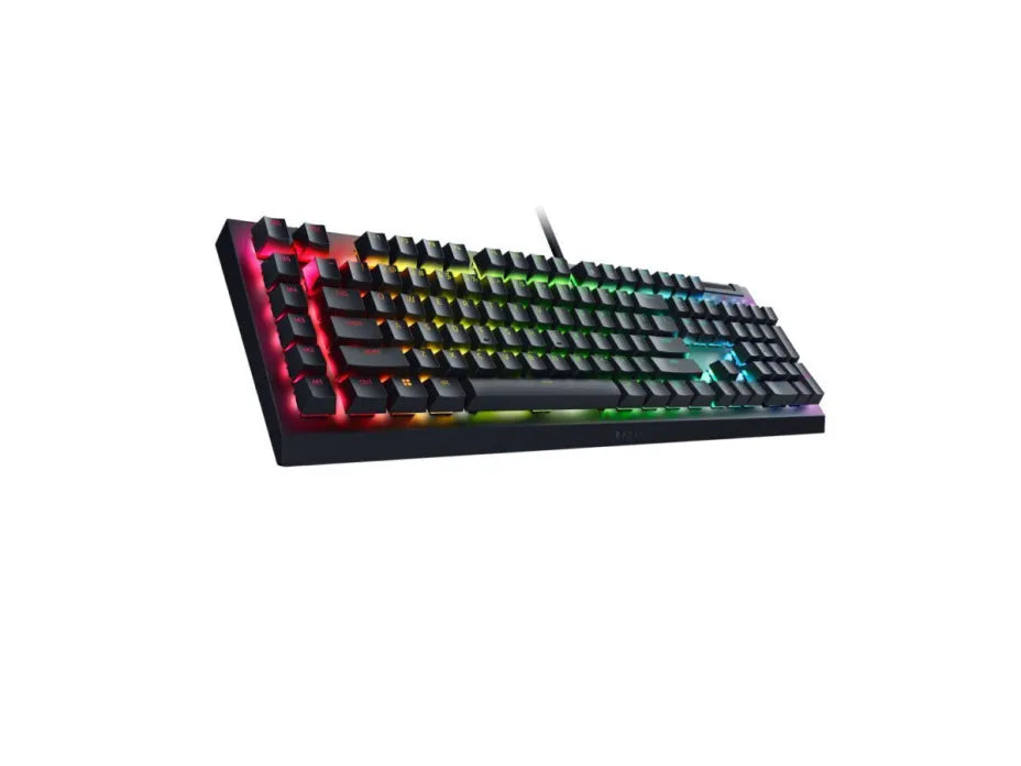 Razer BlackWidow V4 X Gaming Mechanical Keyboard with Razer Green switches and RGB lighting (English US)