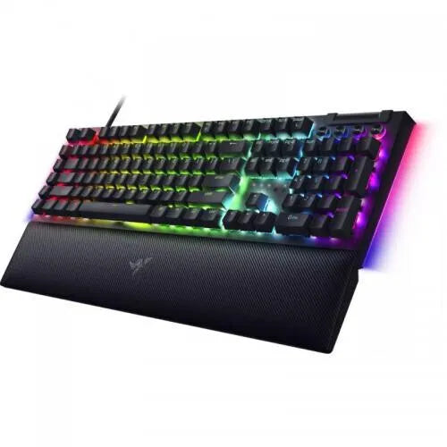 Razer BlackWidow V4 X Gaming Mechanical Keyboard with Razer Green switches and RGB lighting (English US)