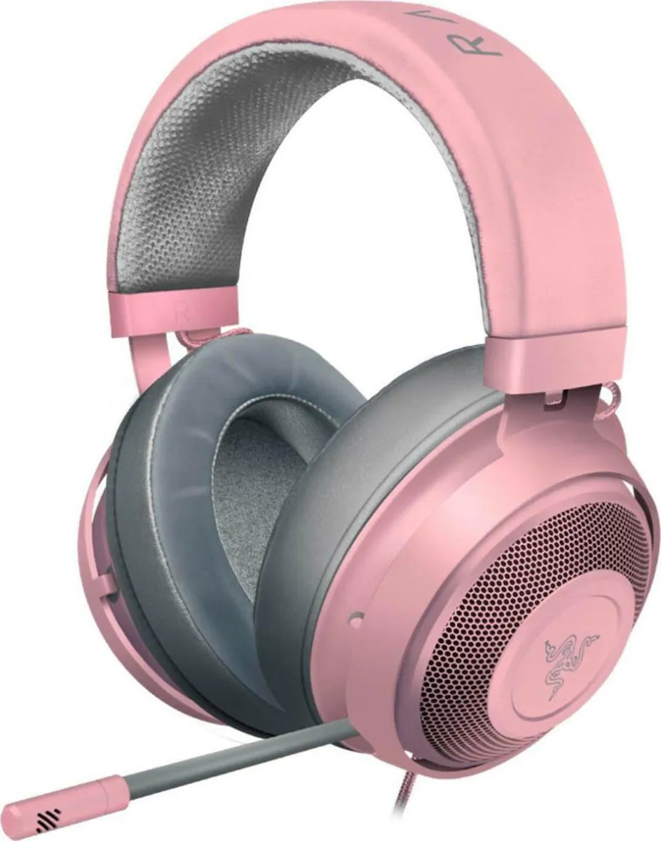 Razer Kraken Over Ear Gaming Headset with Connection 3.5mm Quartz