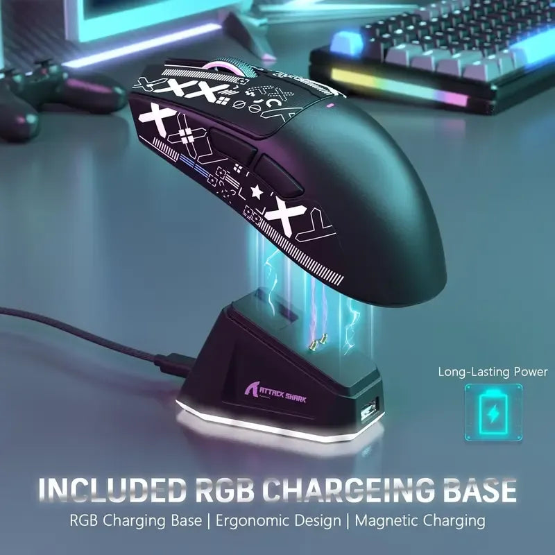 ATTACK SHARK X11 Lightweight Wireless Gaming Mouse