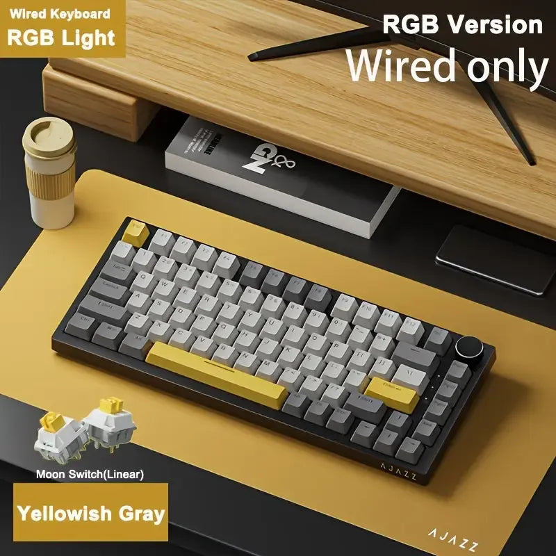 AJAZZ AK820 75% Layout Wired Mechanical Gaming Keyboard