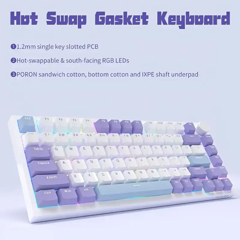 AJAZZ AK820 75% Layout Wired Mechanical Gaming Keyboard