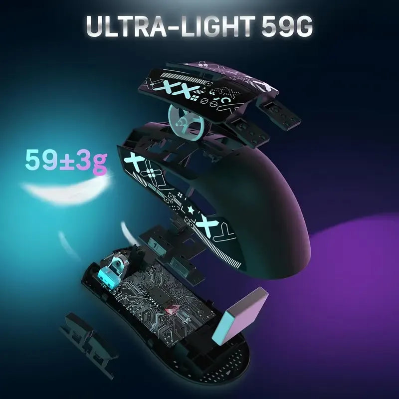 ATTACK SHARK X11 Lightweight Wireless Gaming Mouse