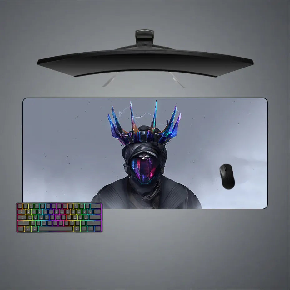 Destiny Crown Design XXL Size Gaming Mouse Pad, Computer Desk Mat