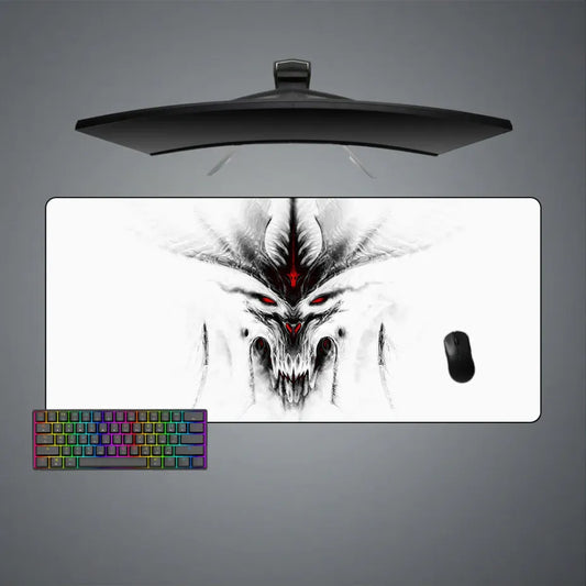 Diablo Negative Design XXL Size Gaming Mouse Pad, Computer Desk Mat