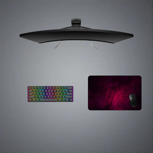 Doppler Red Design M Size Gaming Mouse Pad, Computer Desk Mat
