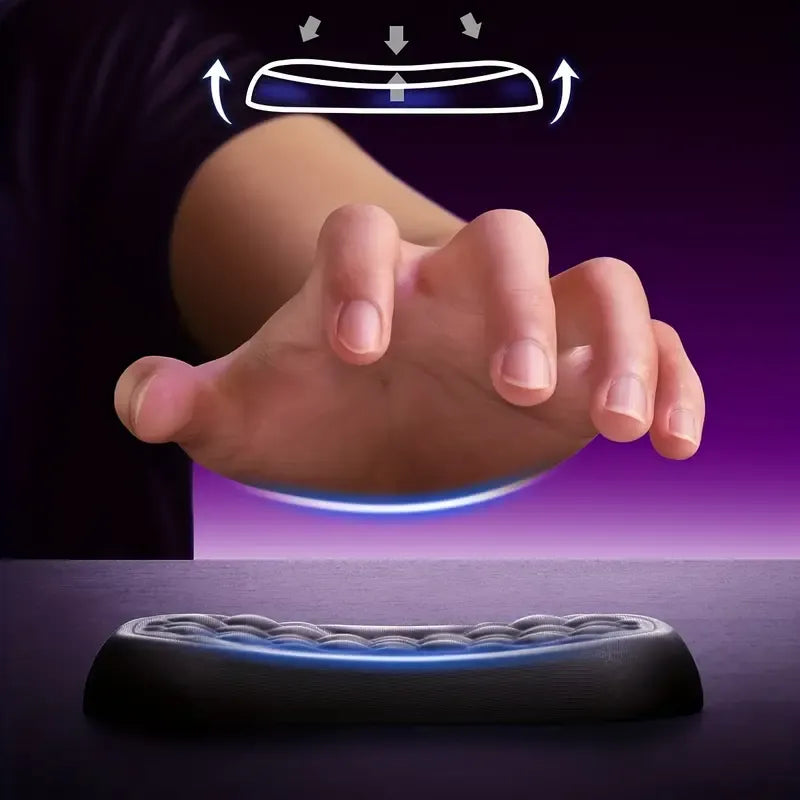 Ergonomic Keyboard and Mouse Wrist Rests: Desk Soft Memory Foam Cushion Pads for Comfortable Typing and Mousing