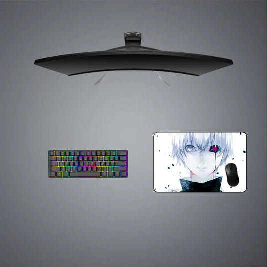 Ken Kaneki Eyes Design M Size Gaming Mouse Pad, Computer Desk Mat